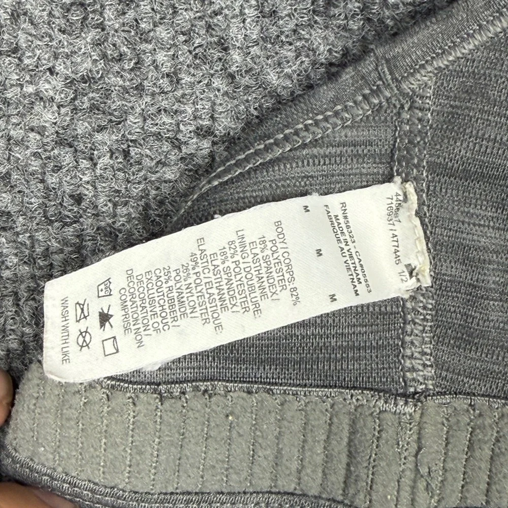 Nike Dri-FIT Gray Heathered Racerback‎ Sports Bra Medium 445597-011 Activewear